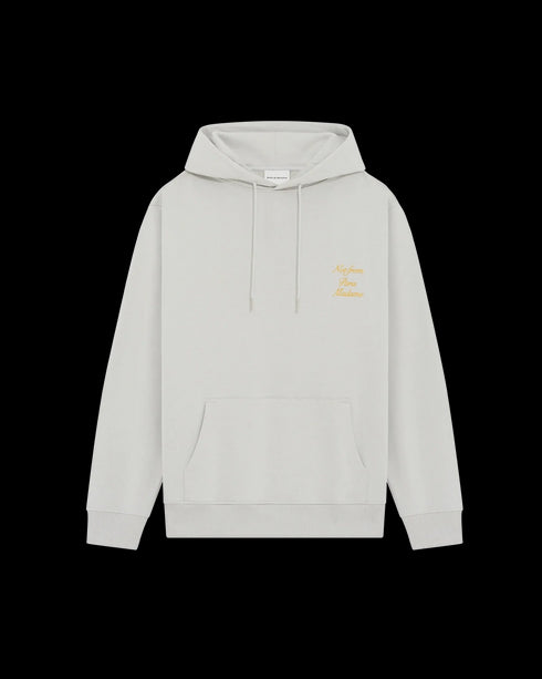 DROLE DE MONSIEUR LE HOODIE SLOGAN CALLIGRAPHY